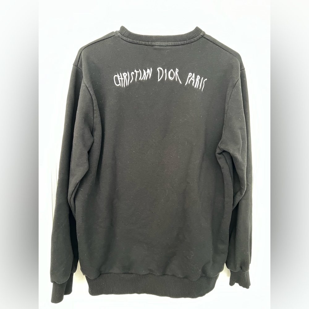 Dior x Raymond Pettibon cotton crew sweater